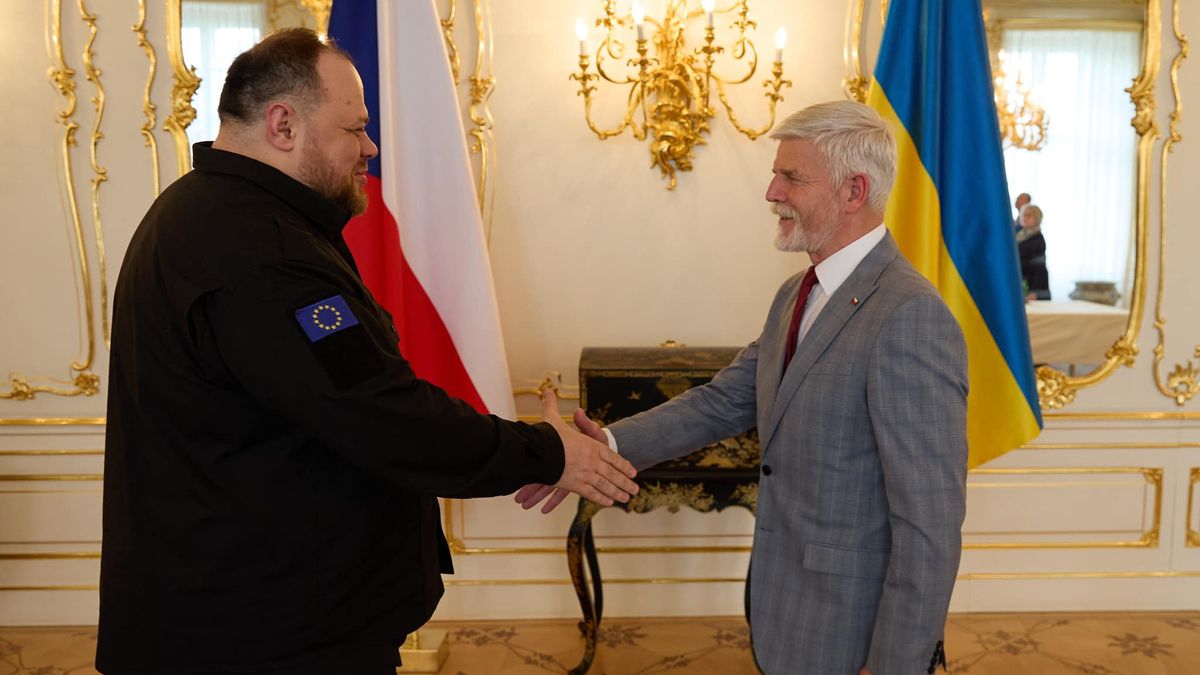 Šéf ukrajinského parlamentu jednal s Pavlem. Vstup do Unie prý není otázkou „zda“, ale „kdy“